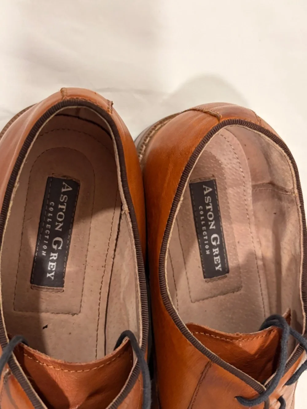 Aston Grey Men's Leu Oxford shoes